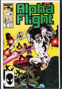 Alpha Flight #51 (1987) Alpha Flight