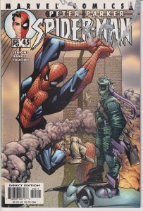 From Marvel Comics! Peter Parker Spiderman! Issue #45! 