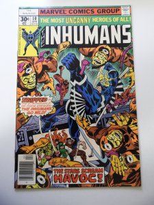 The Inhumans #10 (1977) VF- Condition