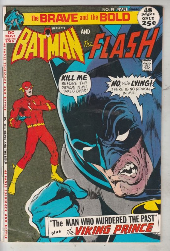 Brave and the Bold, The #99 (Jan-72) NM- High-Grade Batman, the Flash