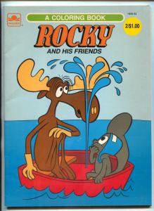 Rocky And His Friends Coloring Book- Bullwinkle