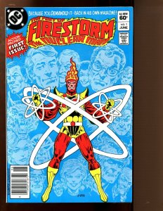 Firestorm, the Nuclear Man #1 - 1st. App. Black Bison. (9.0/9.2) 1982