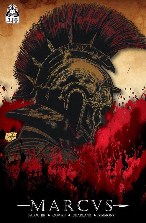 MARCVS #1 JAF Comics Exclusive Swolder Publishing Comic Book Signed