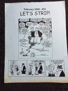 2008 LET'S STRIP Fanzine #22 VG+ 4.5 Popeye / Leonard Starr
