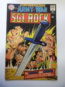 Our Army at War #189 (1968) VG/FN Condition moisture stain bc