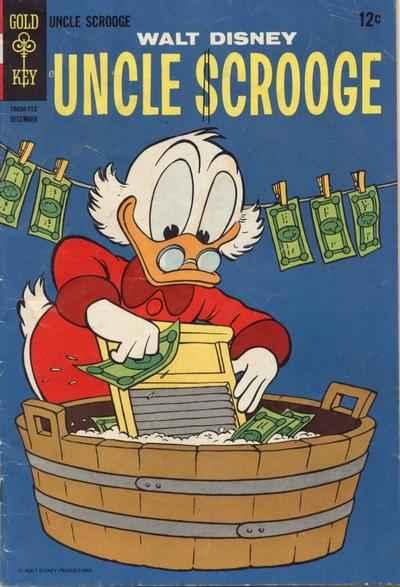 Uncle Scrooge #72, VG (Stock photo)