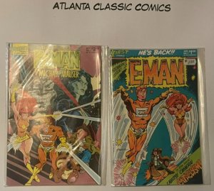 2 E-Man First Comics Comic Books Indy Comics # 1 7 10 MT2