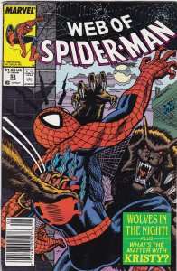 Web of Spider-Man #53 vf/nm 