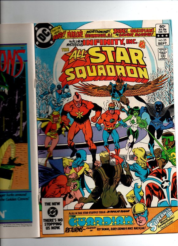 All-Star Squadron #25 - 1st Infinity Inc - 1983 - NM