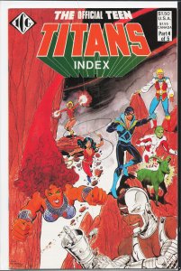 The Official Teen Titans Index #4 (1985)