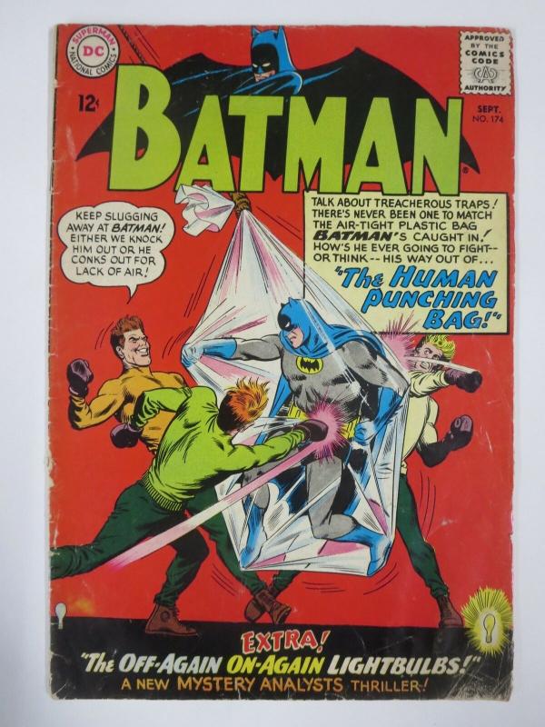 BATMAN 174 GOOD PLUS September 1965 COMICS BOOK