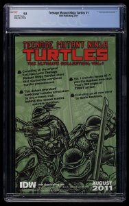 Teenage Mutant Ninja Turtles #1 CGC NM/M 9.8 Duncan Cover C Variant Leonardo