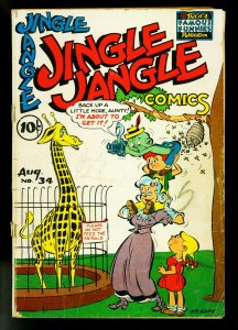 Jingle Jangle #34 1948- Famous Funnies- Funny Animals- G