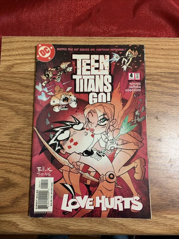 Teen Titans Go!  #4 Apr 2004 Love Hurts 761941240909