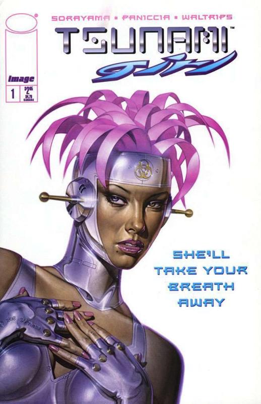 TSUNAMI GIRL (1999 IMAGE) 1-3 covers by SORAYAMA