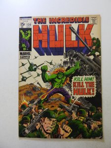 The Incredible Hulk #120 (1969) FN- condition