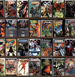 Huge Lot 130+ Comics with The Titans, Nightwing, G.I. Joe: Origins & More!