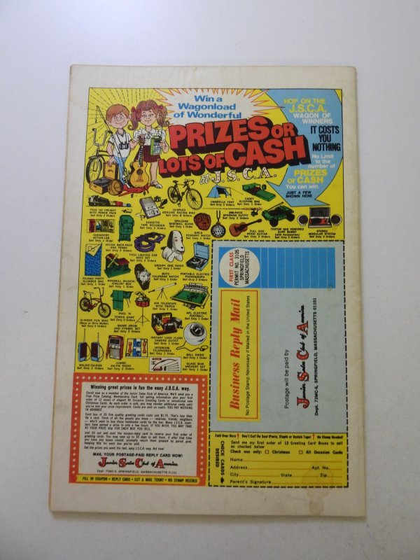 The Avengers #116 (1973) VG condition moisture damage