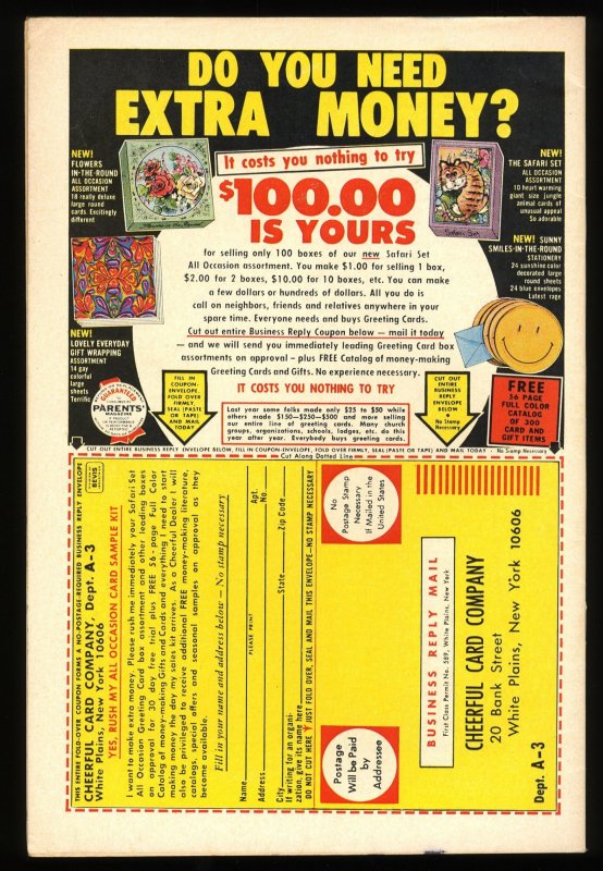 Fantastic Four #120 1st Appearance Air-Walker! Herald of Galactus!