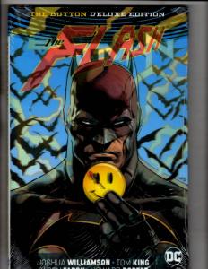Batman Flash Button Deluxe Edition DC Comics Hardcover SEALED Graphic Novel J297