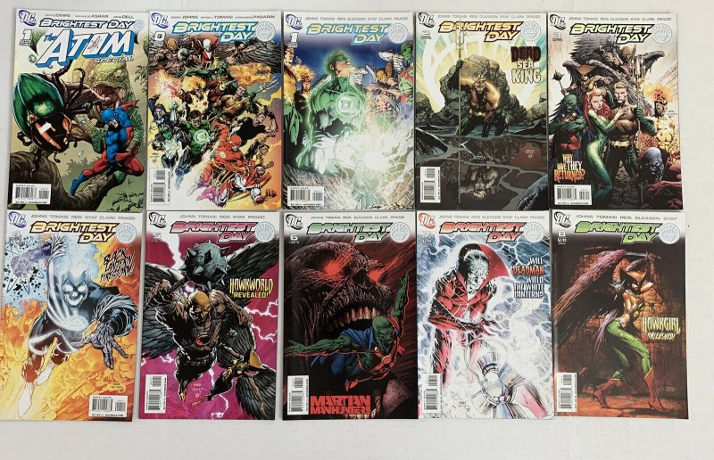 Brightest Day #0 - 23 + 1 Shot Special   Lot Of 25