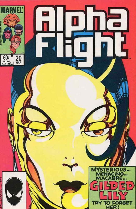 Alpha Flight (1st Series) #20 VF/NM; Marvel | save on shipping - details inside