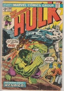 Incredible Hulk #180 (Oct-74) VG- Affordable-Grade Hulk