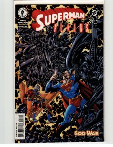 Superman Aliens 2: God War #2 (2002) Alien / Aliens