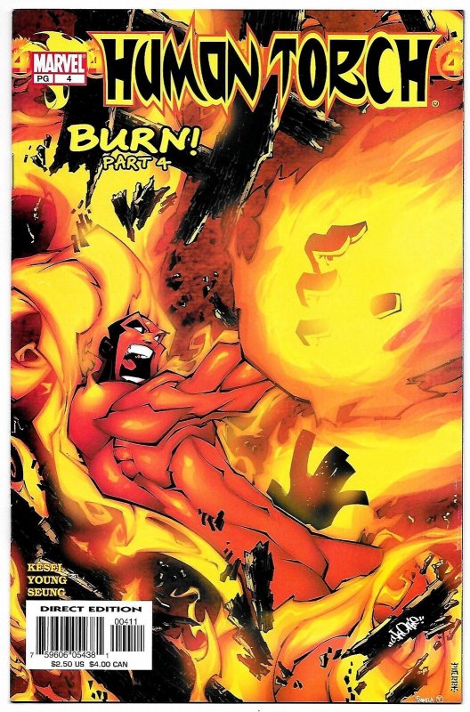 Human Torch #4 (Marvel, 2003) VF/NM
