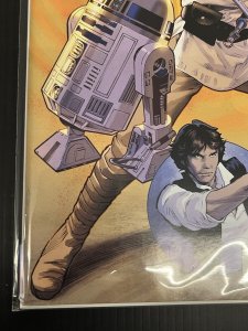 STAR WARS #1 2015 Dynamic Forces Exclusive SIGNED by Greg Land W/ COA PROSHIPPER
