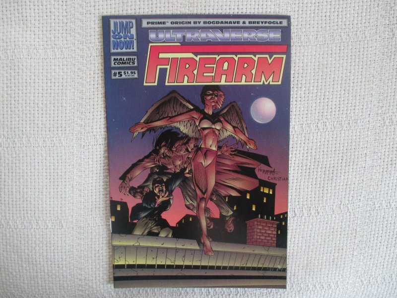 1994 Firearm Ultraverse #5 January Malibu Comics 9.2 NM- 