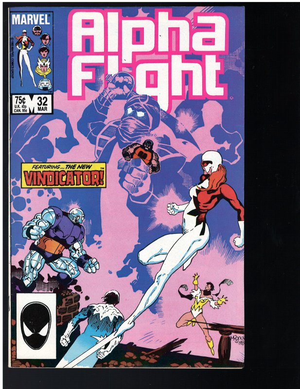 Alpha Flight #32 (Marvel, 1986)