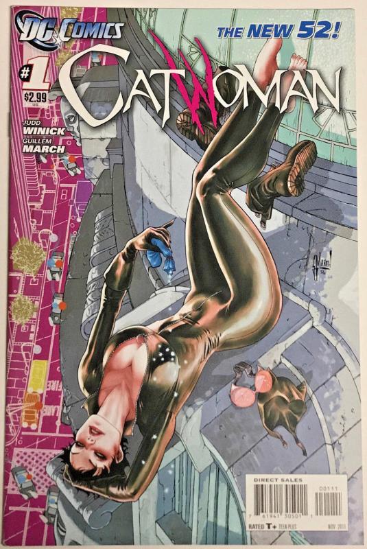 CATWOMAN#1 NM 2011 FIRST PRINT DC COMICS THE NEW 52!