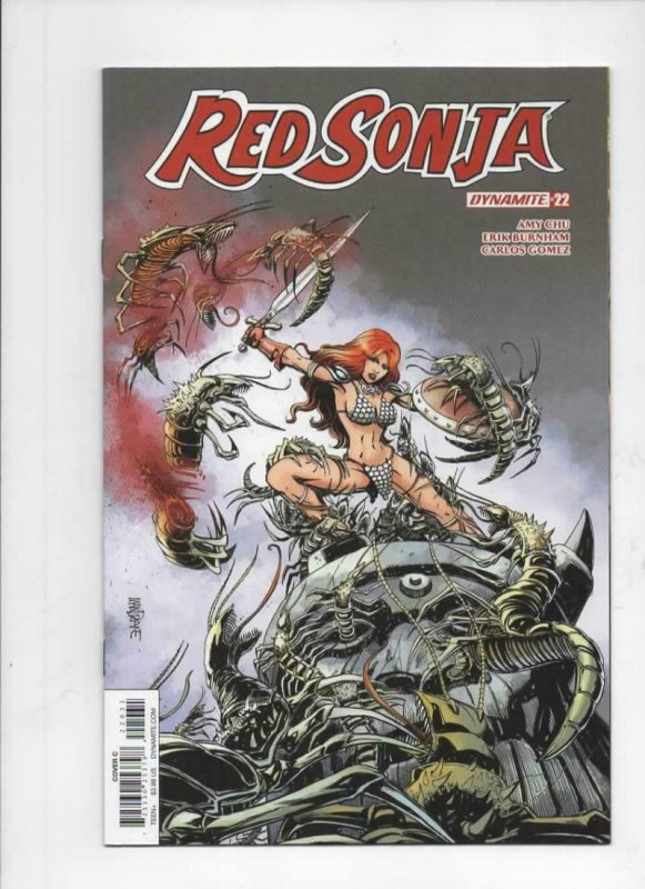 RED SONJA #22 NM-, She-Devil, Sword, Mandrake, C, Howard 2017 2018 more in store