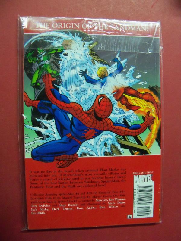 SPIDER-MAN: SAGA OF THE SANDMAN UNREAD MARVEL COMICS