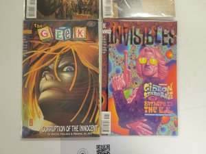 4 DC Vertigo Comics #1 Geek + #17 Invisibles + #1 2 Goddess 11 LP6