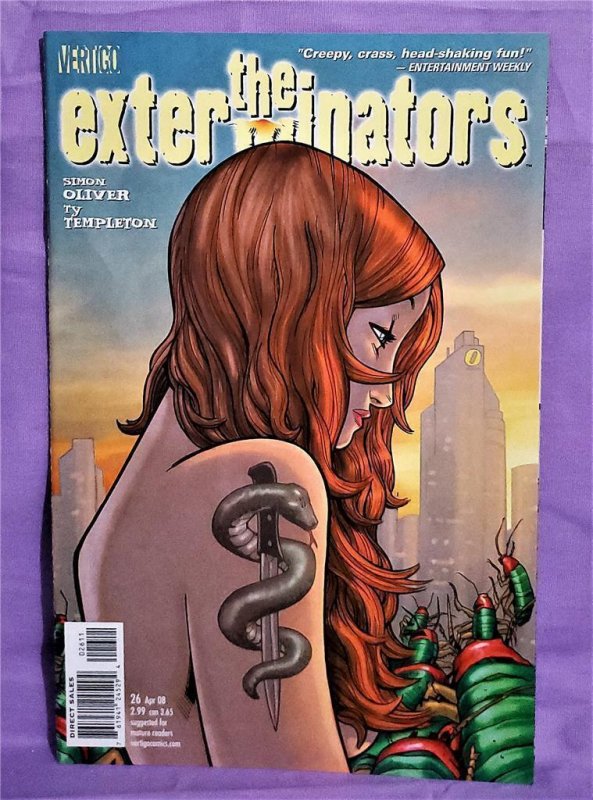 The EXTERMINATORS #19 - 26 Darrick Robertson Tony Moore Simon Oliver (DC 2007)