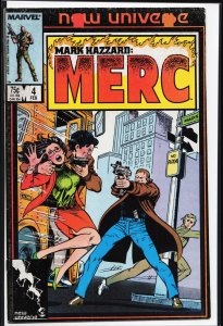 Mark Hazzard: Merc #4 Direct Edition (1987) Mark Hazzard
