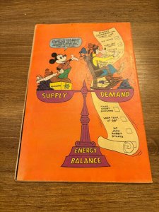 Mickey Mouse & Goofy Explore Energy Conservation Comic Book Walt Disney 7 J408