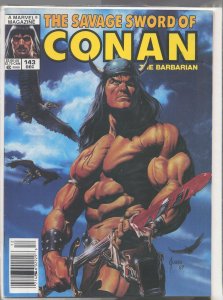 The Savage Sword of Conan #143 (1987) Conan