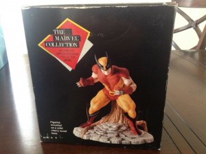 The Marvel Collection 1989 Wolverine Porcelain Statue MIB only 15,000 produced