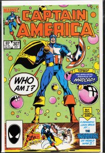 Captain America #307 (1985) Captain America [Key Issue]