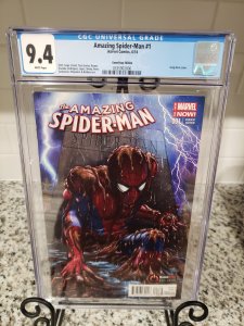 Amazing Spider-Man 1 CGC 9.4 1st app. of Cindy Moon/Silk GameSpot reward Variant