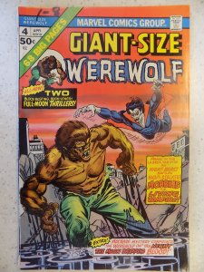 GIANT-SIZE WEREWOLF # 4 MARVEL BRONZE HORROR MORBIUS HOT 
