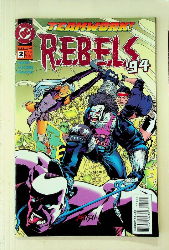 R.E.B.E.L.S. ‘95 #2 Teamwork! (Dec 1994, DC) - Near Mint