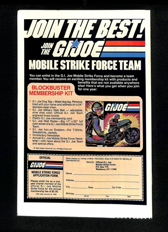 G.I. Joe, A Real American Hero #2