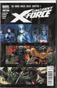 Uncanny X-Force #11 Second Print Cover (2011) X-Force