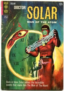 DOCTOR SOLAR MAN OF THE ATOM #15 1965-GOLD KEY TIME TRV G