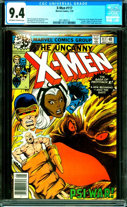 X-Men #117 CGC Graded 9.4 1st Appearance of Shadow King