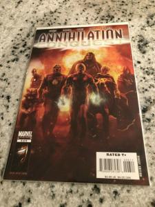 Lot Of 7 Annihilation Conquest Marvel Comic Books # 1 2 3 4 5 6 + Prologue SM8